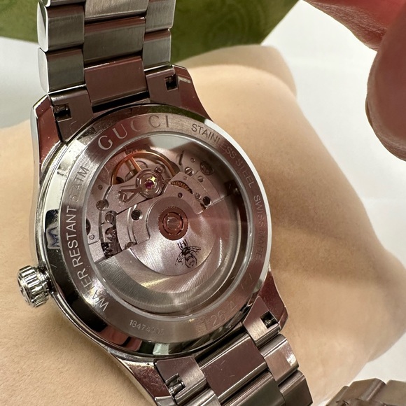 Gucci G-Timeless Automatic Watch 38MM with Bees - Picture 6 of 10